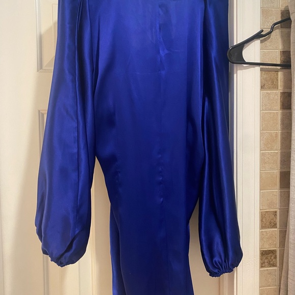 COPY - NWT Amanda Uprichard Calabra dress in Ultramarine. Never worn except to … - Picture 2 of 5